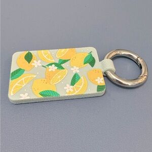 Lemon and Light Teal Bagnet Purse Accessories